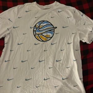 Nike shirts and one jordan